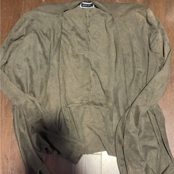 Mother Studio Jackets & Blazers - Chic Olive Green Lightweight Jacket